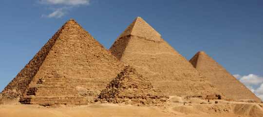 Egipto abrió al público dos de sus pirámides